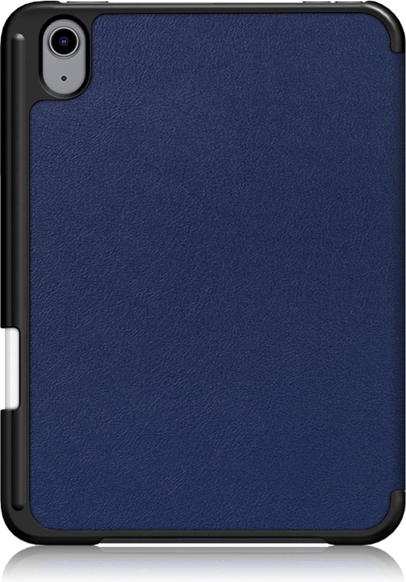 Bescherm-Cover Hoes Map geschikt voor iPad Mini 6 - Mini 7 - Blauw - A2567 - A2993