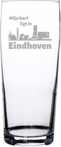 Gegraveerde bierfluitje 19cl Eindhoven