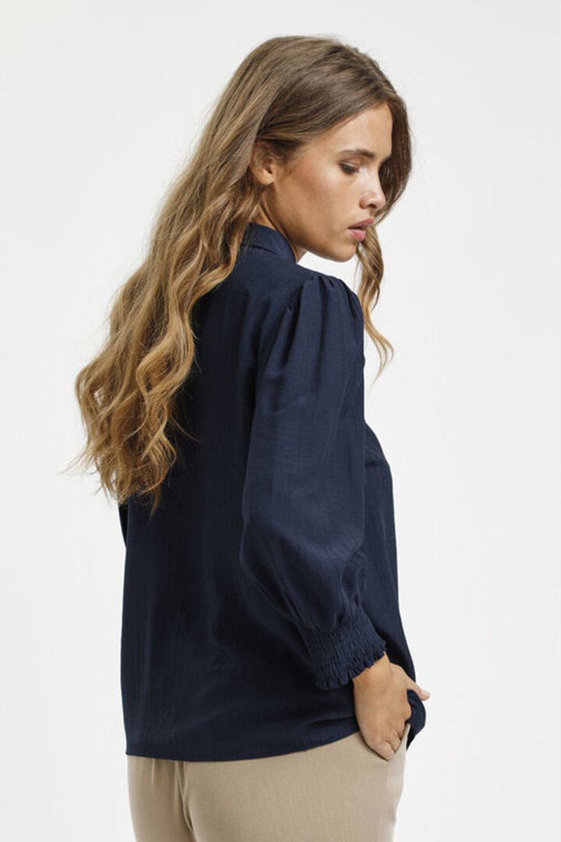 Kaffe Kleding Dames Kleding Blouse Dames Blouse Blauw Maat 36 bol