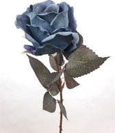 2x Blue Rose75*10cm
