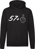 58 jaar hoodie | verjaardag | feest | unisex | trui | sweater | hoodie | capuchon