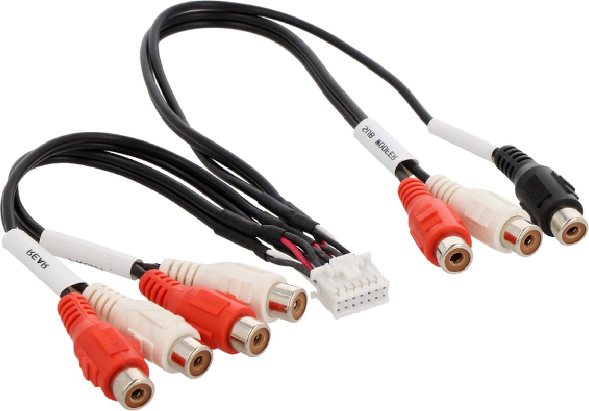 Tulp aansluitingen voor Kenwood DNX8120 - Luidsprekeraansluitingen