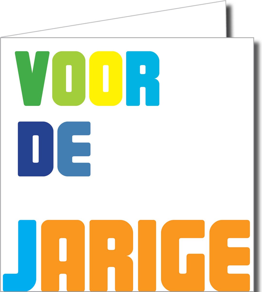 Verjaardagswenskaarten Pakket – 10 Stuks met Kleurige Tekst en Feestelijke Ontwerpen (14,5 x 14,5 cm)