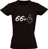 67 jaar Dames t-shirt | verjaardag | feest | cadeau | Zwart