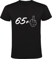 66 jaar Heren t-shirt | verjaardag | feest | grappig | cadeau | Zwart