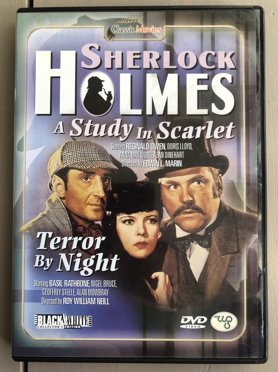 Sherlock Holmes a study in scarlet.