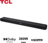 TCL TS8111 - Soundbar - Home Cinema - Dolby Atmos - Ingebouwde Subwoofer - Zwart