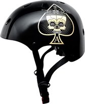 Skullcap by CAPITAL SPORTS Skate- en fietshelm - Sporthelm 53 - 55 cm - Microshell-buitenschaal van polycarbonaat en schokabsorberende EPS-binnenschaal