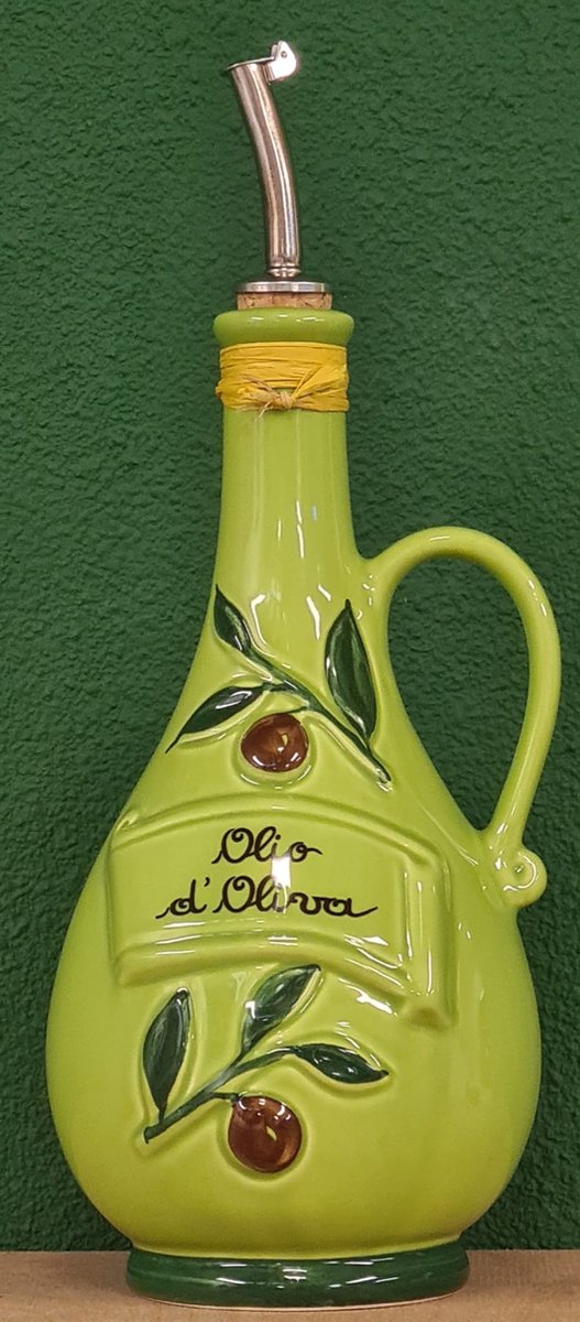 Olijfolie kannetje - Italiaans keramiek
