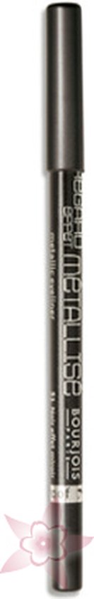 Bourjois Metallic Effet Noir Miroir Eyeliner No.51 - Langhoudende Metallic Eyeliner - Intense Zwart - Glanzende Finish