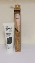 The Humble Co.- Charcoal Toothpaste - Tandenpoetsset