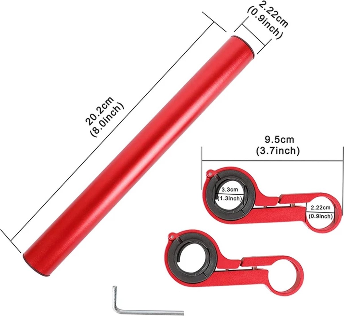 Deda SuperLeggera 35 mm Stuur Zwart voor je fiets