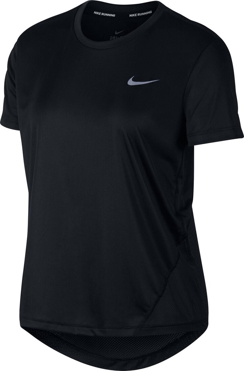 Nike Miler Top S/S Hardloopshirt Dames - Maat XS | bol.com