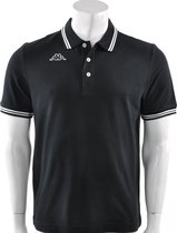 Kappa - Maltax 5 MSS - Zwarte Polo - S - Zwart