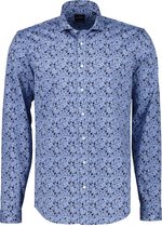 Jac Hensen Overhemd - Modern Fit - Blauw - 3XL Grote Maten