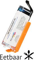 FLWR - Eetbare inkt en accessoires / Eetbaar CLI-551C / cyaan / Geschikt voor Eetbaar