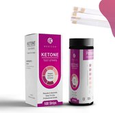 LBB Keto Strips - 100 stuks - Ketone strips - Gebruikt door professionals - Ketose strips - test strips - Urine test - Ketose dieet - Ketonentest - Ketonen - Ketosticks - Ketotest - ketokuur