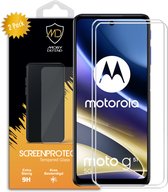 2-Pack Motorola Moto G51 Screenprotectors - MobyDefend Case-Friendly Screensaver - Gehard Glas - Glasplaatjes Geschikt Voor Motorola Moto G51