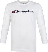 Champion Rochester Heren Crewneck Long Sleeve T-Shirt - Maat L