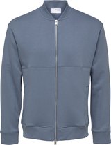SELECTED HOMME WHITE SLHNOAH SWEAT JACKET W  Jas - Maat M