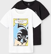 NAME IT KIDS NKMBATMAN FRANDS 2P SS TOP BOX WAB Jongens T-shirt - Maat 116