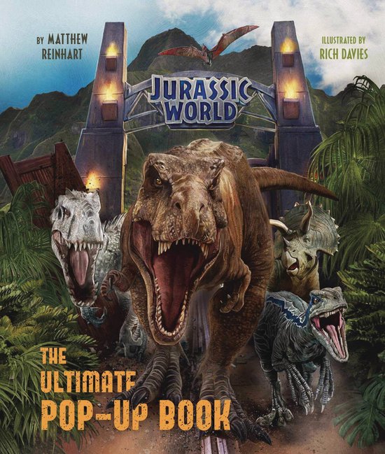 Jurassic World: The Ultimate Pop-Up Book - cover