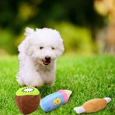 PLAYDOG honden speelgoed/ (5) variërende hondenknuffels