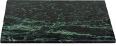 Jay Hill® Snijplank 40 x 30 cm - Serveersteen - Rechthoek - Anti-slip - Antibacterieel - Marmer - Groen