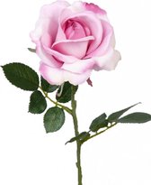 Kunst roos Carol roze 37 cm