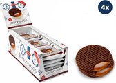 Daelmans Jumbo Chocolade Stroopwafels - 18 x 2 (per 2 verpakt) - 4 dozen