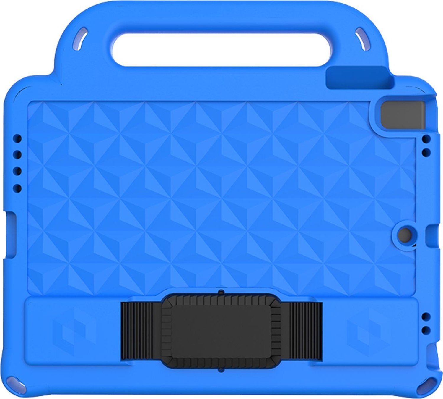 Mobigear Diamond Tablethoes geschikt voor Apple iPad 6 (2018) Kinder Tablethoes met Handvat - Blauw