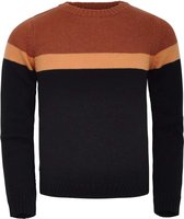 Legends jongens gebreide sweater Stripe Brown