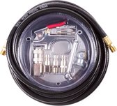 Hofftech Complete luchtslangset - 8 meter - 10-delig - inclusief accessoires - 20 bar