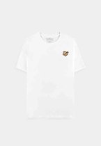 Pokémon Heren Tshirt -S- Pixel Pidgey Wit