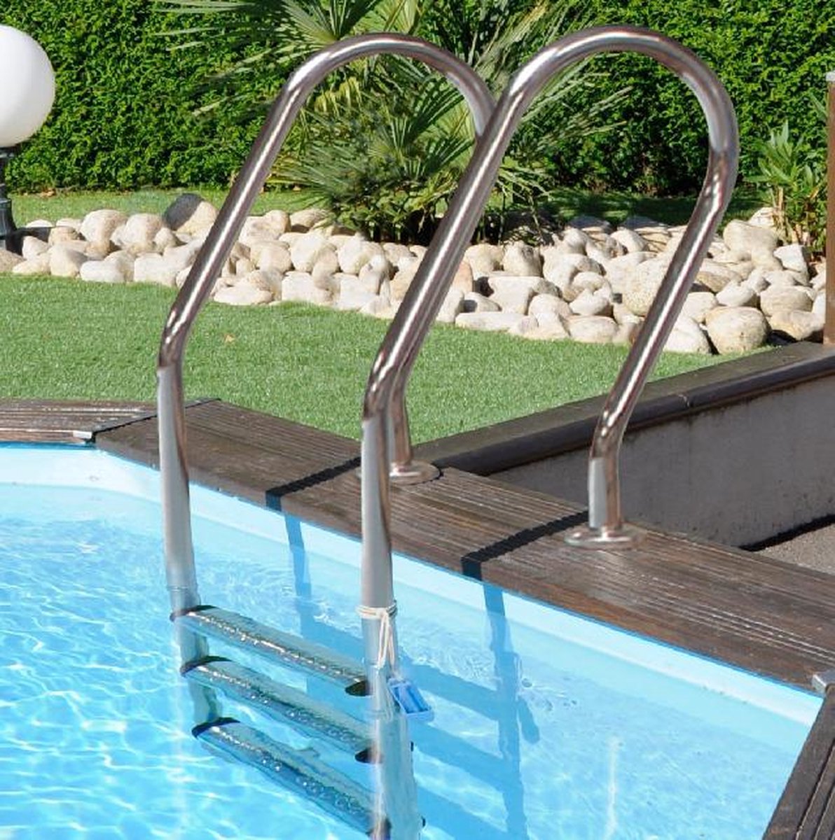 Gre Houten zwembad Loire - Rechthoekig - 420 cm - Grenen