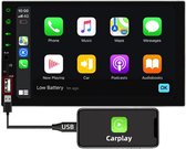 Autoradio | 2Din Universeel | Apple Carplay | 7' HD touchscreen | USB - AUX - Bluetooth