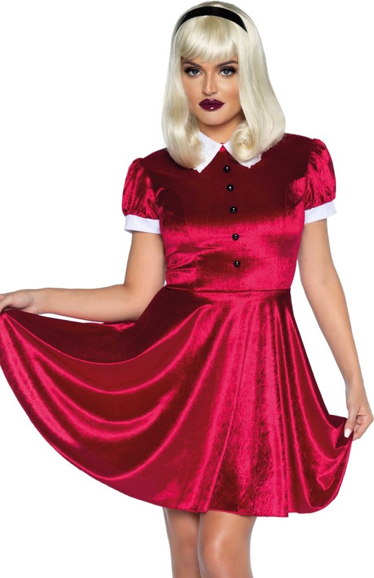 Leg Avenue Kostuum Spellbinding Witch Bordeaux rood