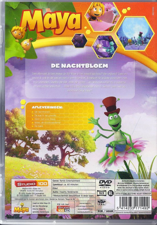 Maya De Bij - De Nachtbloem (Dvd), Free Souffriau | Dvd's | bol.com