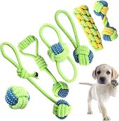 Honden Speeltjes Set - 7 Stuks - Hondenspeeltje - Hondenspeelgoed - One Size - Multicolor - Intelligentie - Speelset honden