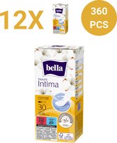Bella Inlegkruisje Intima Normaal (30 stuks Per Pak) 12 Pak, 100% katoen, ademend, Voordeelverpakking- 360 stucks