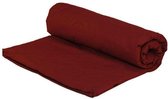 Bodhi Katoenen yogamat 180 x 80 cm bordeaux - Bodhi yogamat katoen - katoenen yogamat - yogamat -