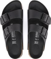 Birkenstock Arizona Slippers Triple Black Narrow-fit | Zwart | Imitatieleer | Maat 38 | 1019069
