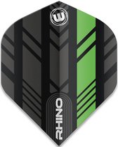 Winmau Rhino Zwart en Groen dartvluchten