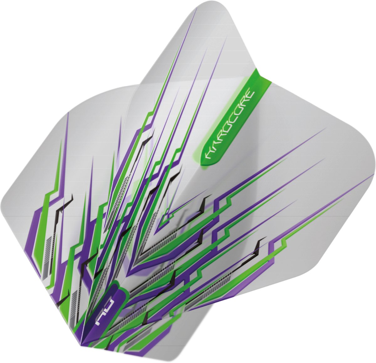 Red Dragon Peter Wright Hardcore Mohawk Purple/Green - Dart Flights