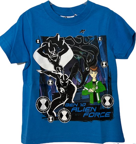 Ben 10 t-shirt, jongens / kinderen, blauw, maat 98