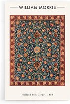 Walljar - William Morris - Holland Park Carpet - Muurdecoratie - Poster