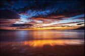 Walljar - Blurry Sky - Muurdecoratie - Poster