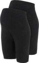 MAMA.LICIOUS MLSANNI JRS BIKERSHORTS 2-P A. E. NOOS Dames  Broek - Maat XL