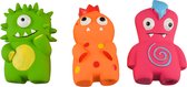 Duvo+ latex monsters 9,5x13x7cm, let op alleen kleur oranje word geleverd!