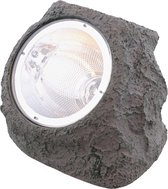 Solar Rock - Solar Led Lamp - Buiten Verlichting - Spot Verlichting - Tuinsteen Met Lamp - Tuin Decoratie - Decoratie Steen - Siersteen - Zonneenergie